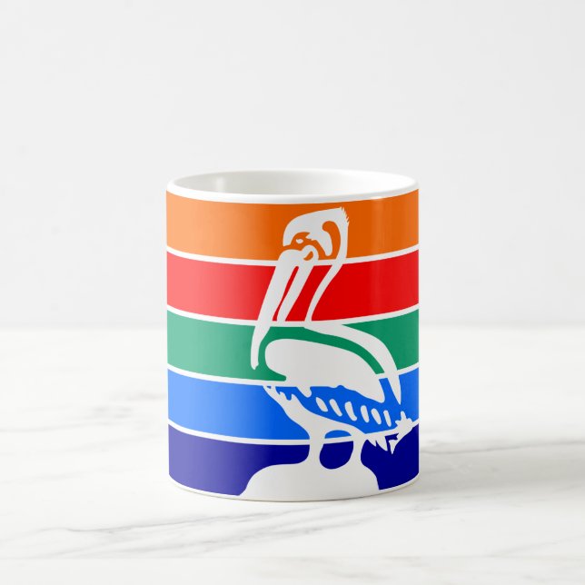 City Flag of St. Petersburg (Florida) Coffee Mug (Center)