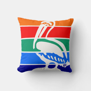 City Flag of St. Petersburg (Florida) Cushion