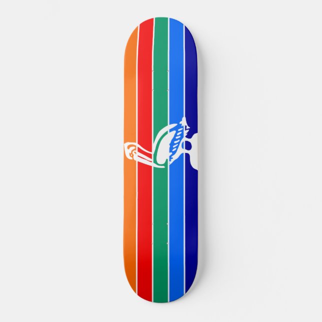 City Flag of St. Petersburg (Florida) Skateboard (Front)