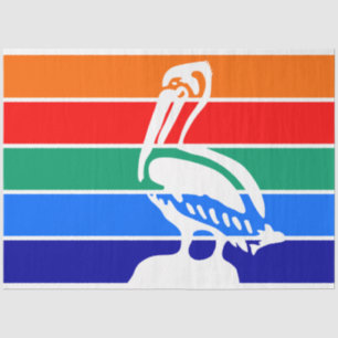 City Flag of St. Petersburg (Florida) Tissue Paper