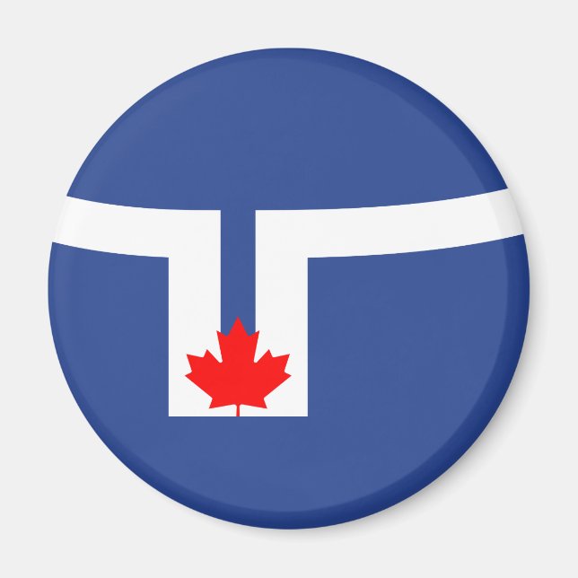 City Flag of Toronto (Canada) Magnet (Front)