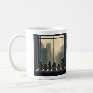 City gardener cactus mug
