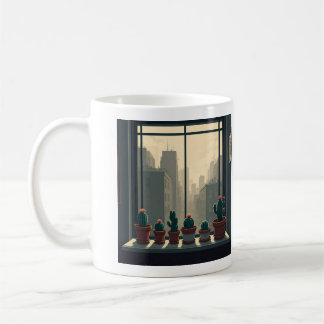 City gardener cactus mug