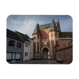 City gatehouse, Ninove, Belgium Magnet