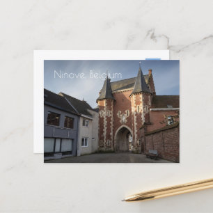 City gatehouse, Ninove, Belgium Postcard