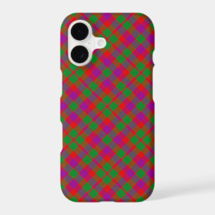 City Glasgow Tartain Plaid Green Red Purple