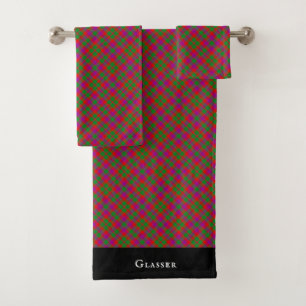 City Glasgow Tartan Plaid Heritage Towel Set
