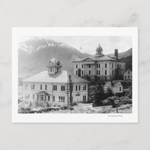 City Hall and Courthouse in Juneau Postcard