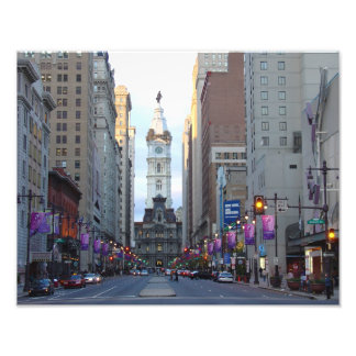 City Hall, Avenue of the Arts, Phila, PA Photo Print