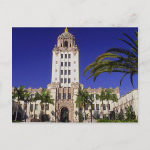 City Hall, Beverly Hills, California, U.S.A. Postcard