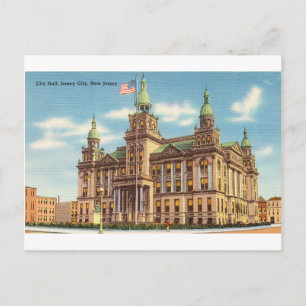 City Hall in Jersey City, NJ Postcard