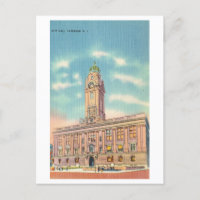 City Hall in Paterson, New Jersey, Vintage Travel