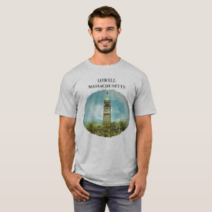 CITY HALL LOWELL MASSACHUSETTS T-SHIRT