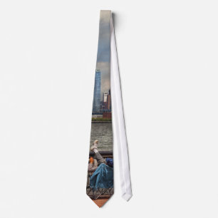 City - Hoboken, NJ - Fishing - The good life Tie