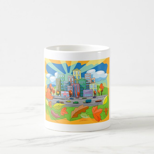 City In Autumn Coffee Mug (Creator Uploaded)