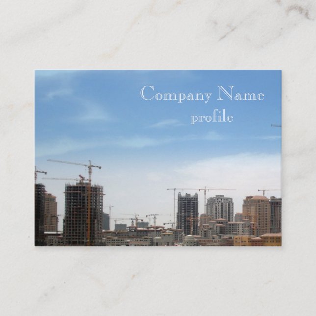 City in progress business card (Front)