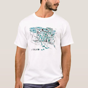 CITY ISLAND graff T-Shirt