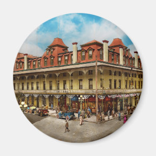 City - Jacksonville FL - The New Duval Hotel 1910 Magnet
