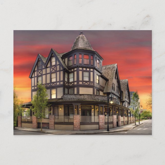 City - Kingston, NY - The Kirkland Hotel Postcard (Front)