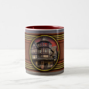 City - Kingston, NY - The Kirkland Hotel Two-Tone Coffee Mug
