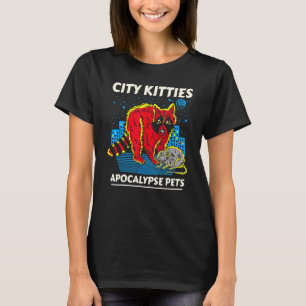 City Kitties Apocalypse Pets T-Shirt