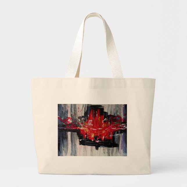 city large tote bag (Front)