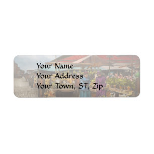 City - Lexington market, Baltimore, Maryland 1890 Return Address Label