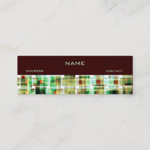 city life no2 mini business card