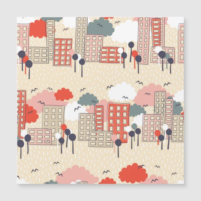 City Life: Seamless Pattern (Front)