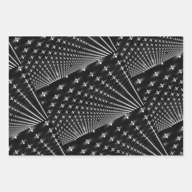 City lights as eye-catching wrapping paper! paper sheet (Front)