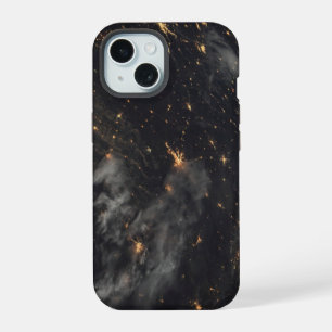 City Lights At Night On Planet Earth iPhone 15 Case
