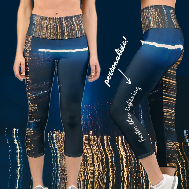 City lights  capri leggings (Creator Uploaded)