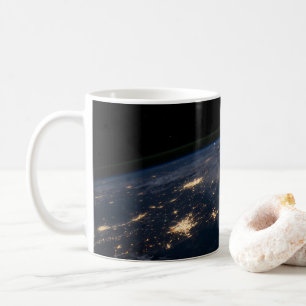 City Lights Of The Southern United States. Coffee Mug