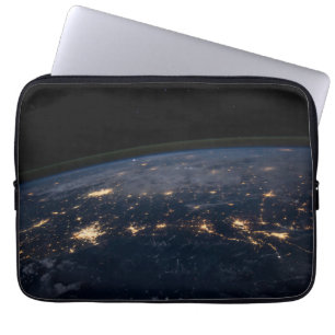 City Lights Of The Southern United States. Laptop Sleeve