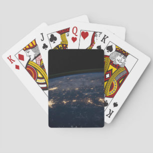 City Lights Of The Southern United States. Playing Cards