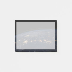 City Lights Of The Southern United States. Post-it Notes