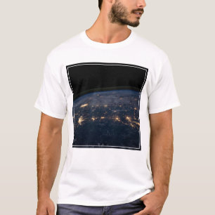 City Lights Of The Southern United States. T-Shirt