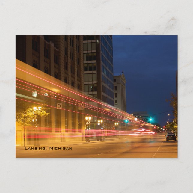 City Lights Postcard (Front)