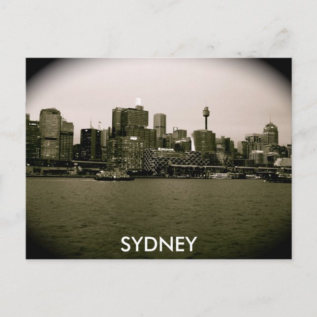 City Lights Postcard (Front)