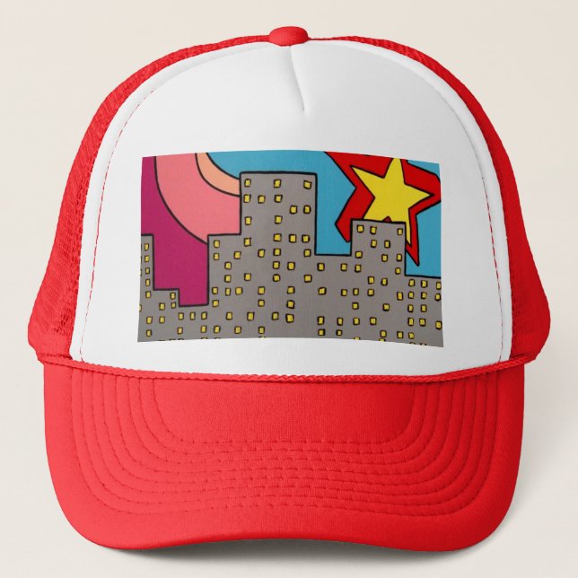"City Livin'" Trucker Hat (Front)