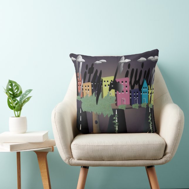 City Living Pillow  (Chair)