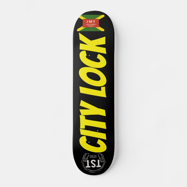 CITY  LOCK Skateboard (Front)
