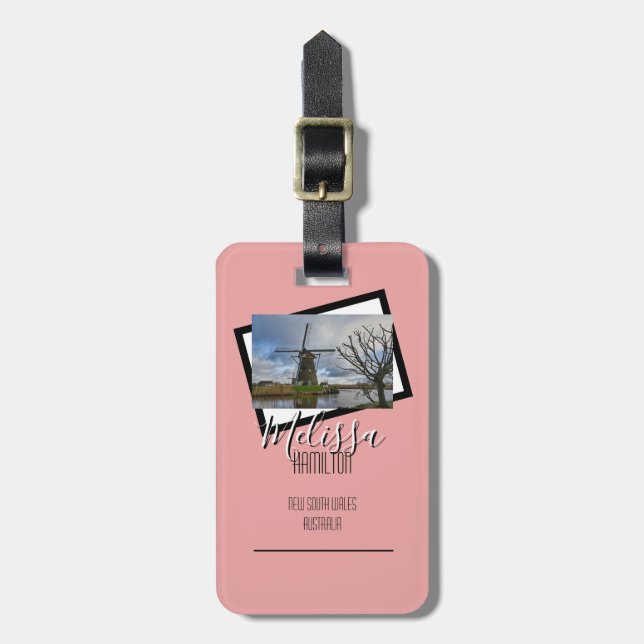 City LT01-0426 Luggage Tag (Front Vertical)