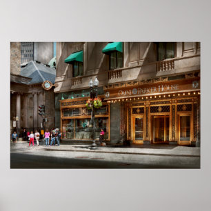 City - MA Boston - Meet me at the Omni Parker Poster