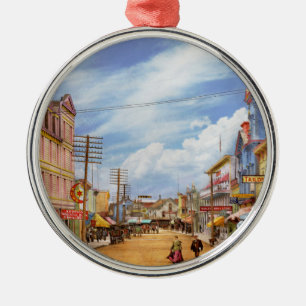 City - Mackinac Island - More than just rugs Metal Ornament