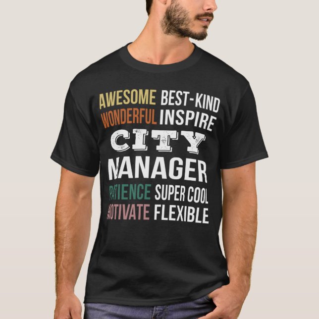 City Manager  Appreciation T-Shirt (Front)
