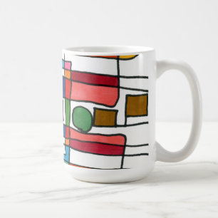 "City Map" Abstract Design Mug