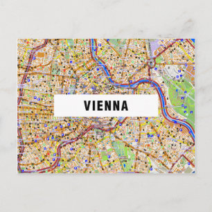 CITY MAP POSTCARDS ♥ Vienna