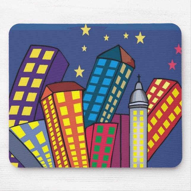 City Modern Mousepad (Front)