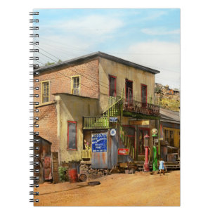 City - Mogollon, NM - The Meat Market on Main 1940 Notebook